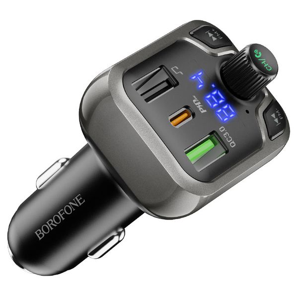 BOROFONE BC38 Flash Energy PD20W+QC3.0 BT FM Transmitter &amp; Mobile Charging