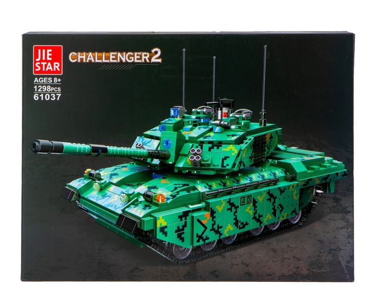 Jie Star Challenger 2 Tank (1298 Pieces) 37cm Long