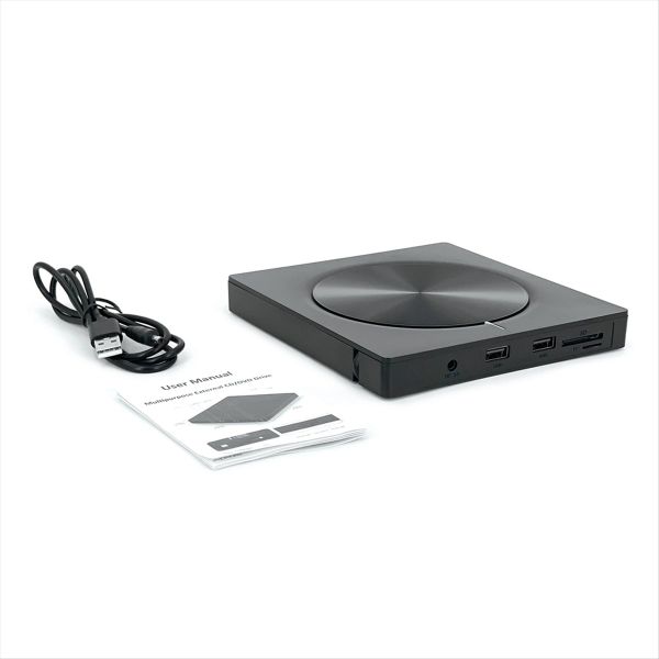 6 in 1 Burner Portable External Usb3.0/Type-C Disc Optical Drive