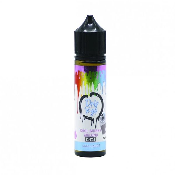 60ml Drip 'n Go Vape Juice - Cool Musky Melons - 3mg