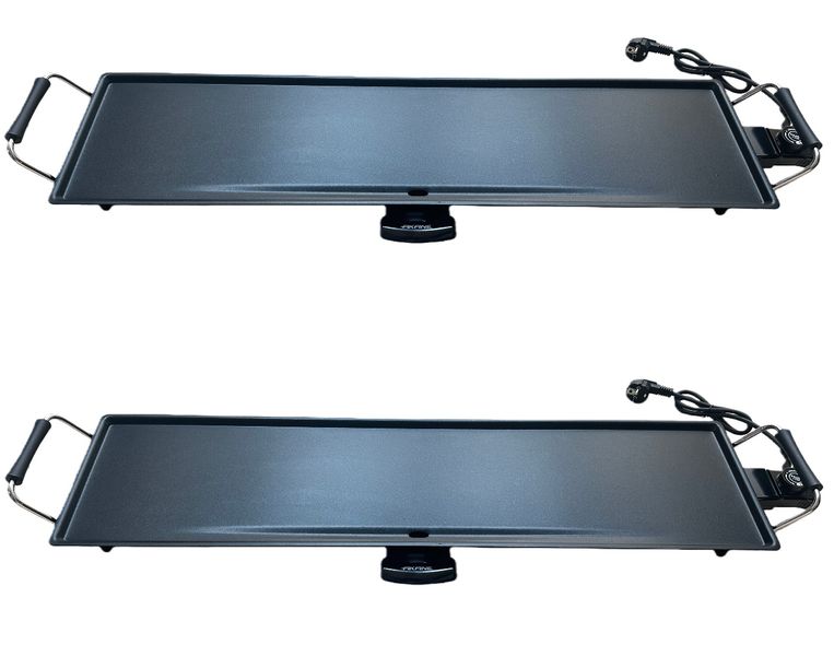 2 Pack-Multifunctional non-stick electric grill rack 1800W