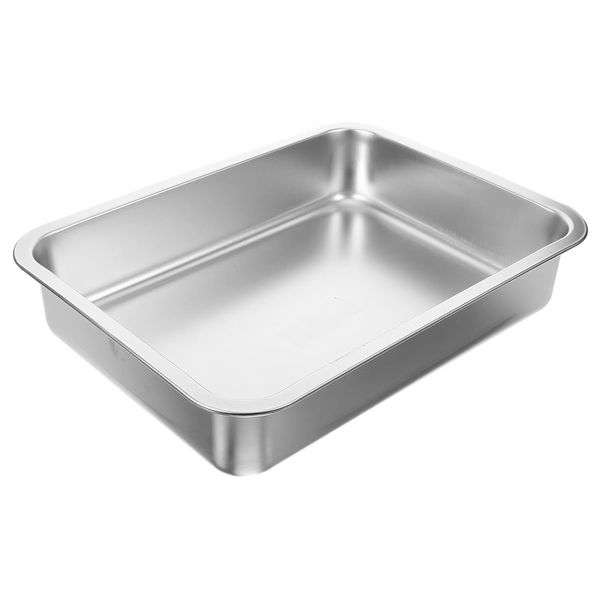 Kitchen Stainless Steel Oven Baking Pan - 45cm