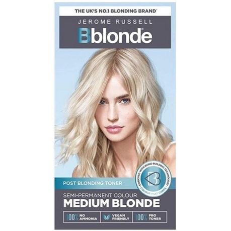 Jerome Russell Bblonde Semi-Permanent Toner, Medium Blonde | Buy Online in  South Africa 