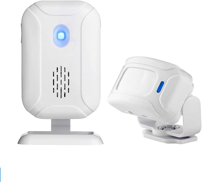 Wireles Split Doorbell Motion Sensor Detector Security Driveway Alarm Chime