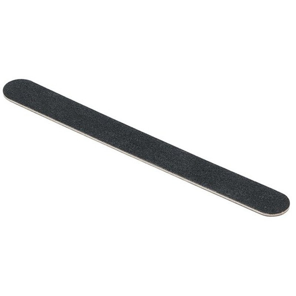 Nail File Black Straight 100/180 Pack of 5