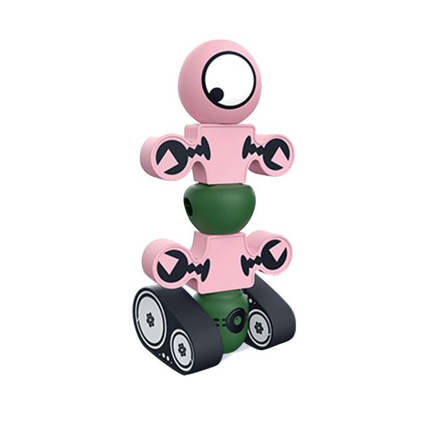 Smart Builders Saturn Guard Magnetic Robot Toy