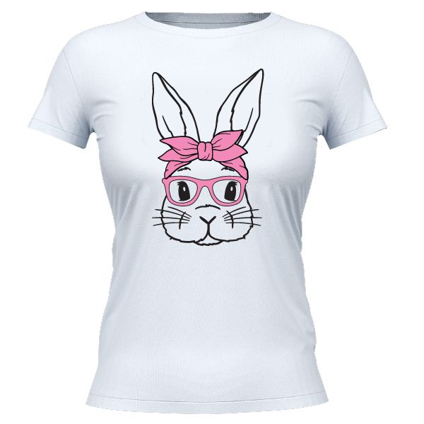 Easter Bunny Ladies White T-Shirt | Shop Today. Get it Tomorrow ...