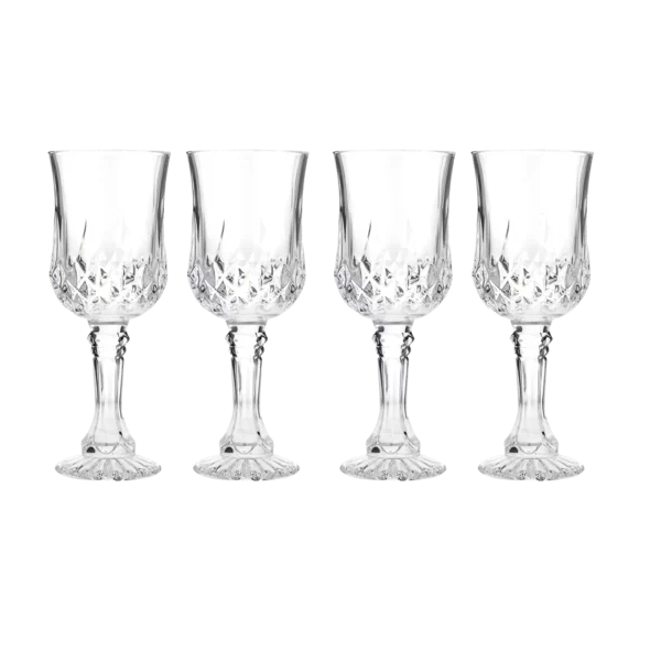 Kitro Transparent Kormas Cocktail Glass 4 Piece