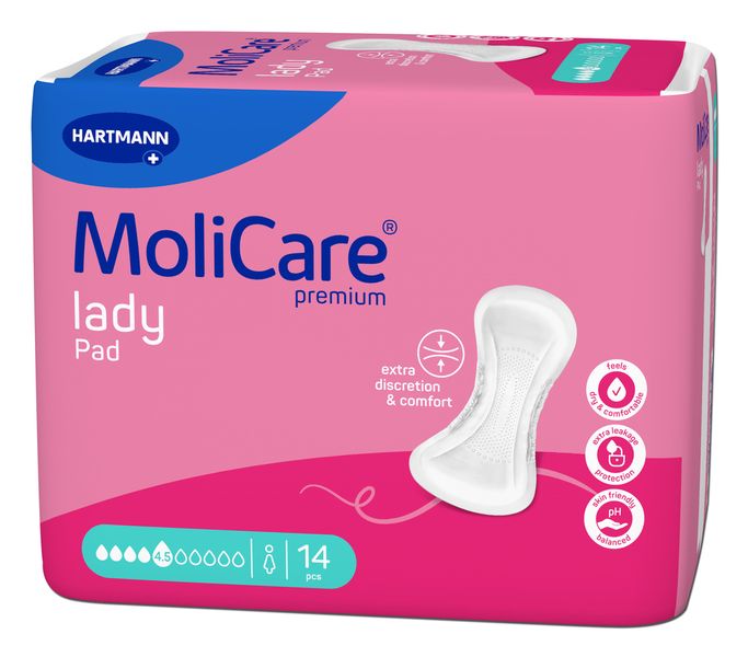 MoliCare Premium Lady Pad 4,5 Drop 14 Pieces
