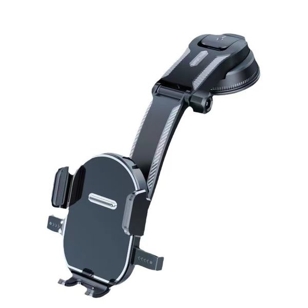 Waterfall Car Phone Holder 360 Rotating Dashboard Mount - Circular mirror