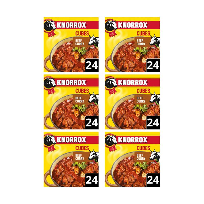 Knorrox Beef Stock Cubes 6 x 240g (6 Individual Boxes) Shop Today. Get it Tomorrow