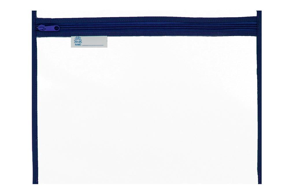 A4 Pvc Book Bag With Zip