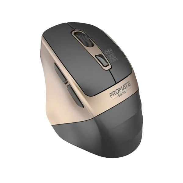Promate Samit Wireless Mouse - Gold