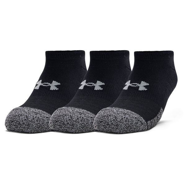 Under Armour Heatgear No Show Running Socks - 3-Pack