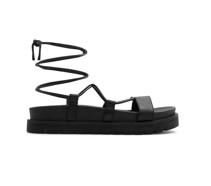 black platform boots wolf