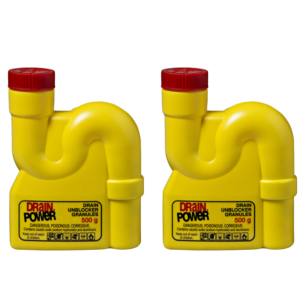 Drain Power Drain Unblocker Granules (2x 500g)