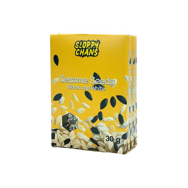 Sloppy Chans Mixed Sesame Seeds 30g 3 Pack