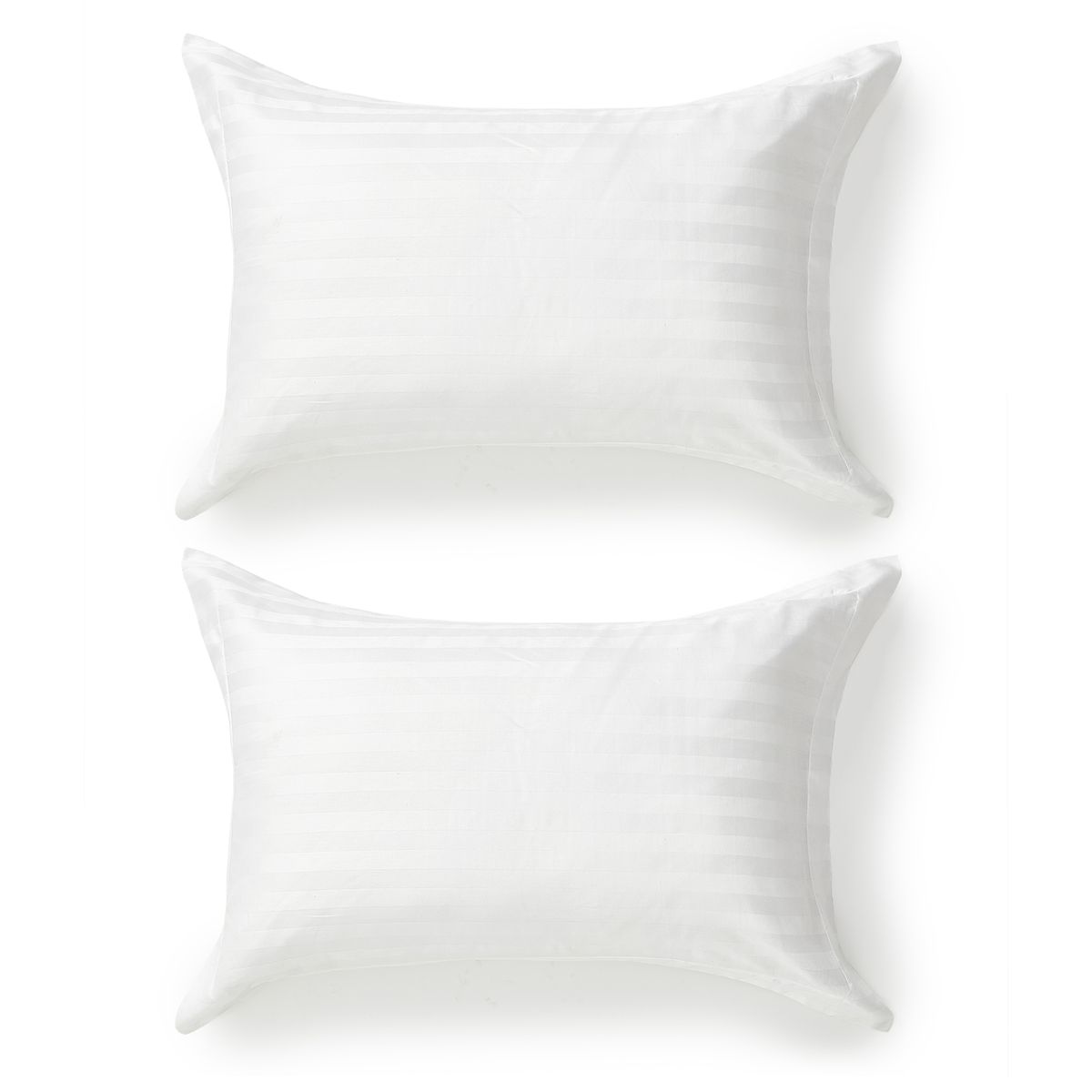 & Mason 300 TC Sateen Stripe Oxford King Pillowcases Shop