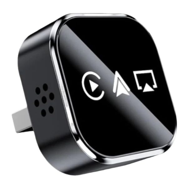 Wireless Carplay Mirror Link Adapter, Upgrade 3-in-1 Screen Mirroring