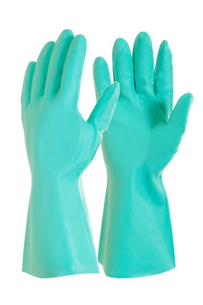 Nitrile Glove Flock Lined - Large