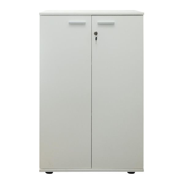 Denver Office and Home: 2 Door Filing and Storage Cabinet | White