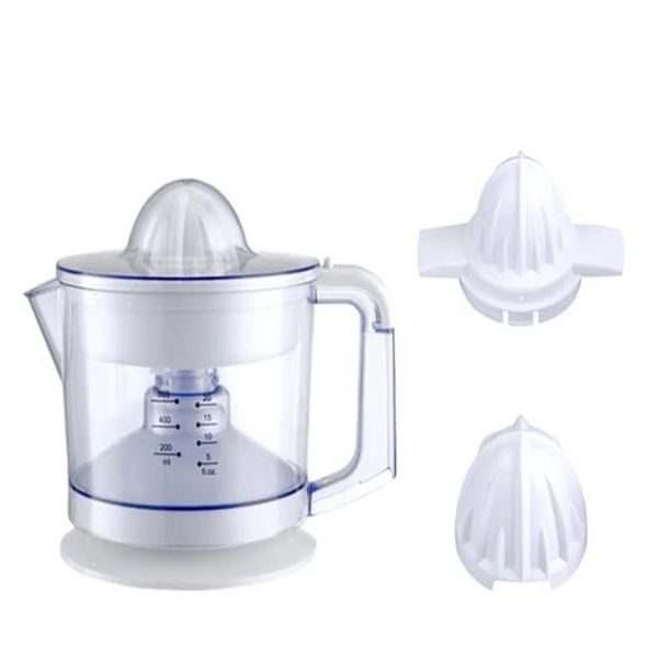 Electric Orange Citrus Press Juicer Hand