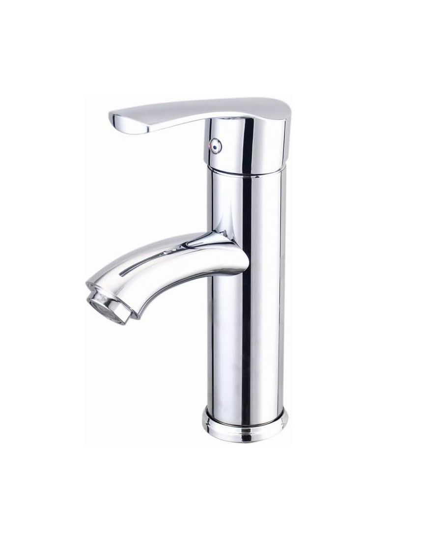 Boss Sleek Single Lever Rust-Resistant Brass Build Chrome Basin Mixer Tap