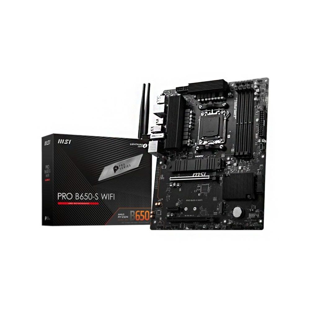 MSI PRO B650 S WIFI AMD AM5 ATX Gaming Motherboard Shop Today. Get it