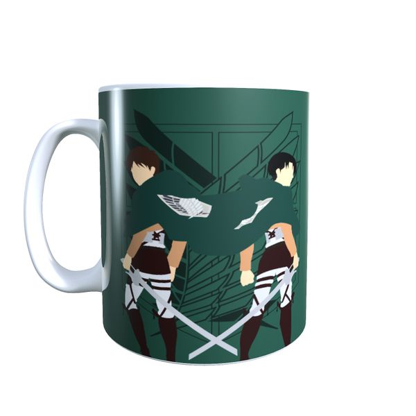 Back to Back - Attack on Titan Coffee Mug