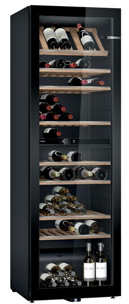 Bosch Series 6 Free Standing Wine Cooler 186cm x 60cm - Black