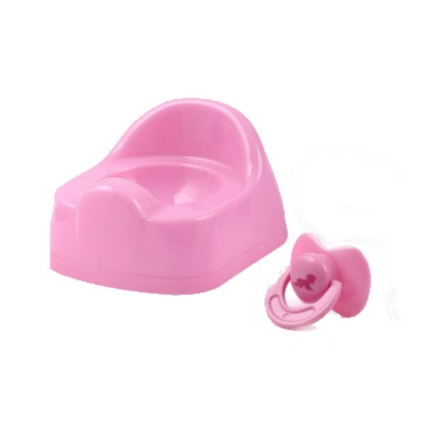 Dummy Pacifier &amp; Potty Set - Pretend Play for Baby Dolls