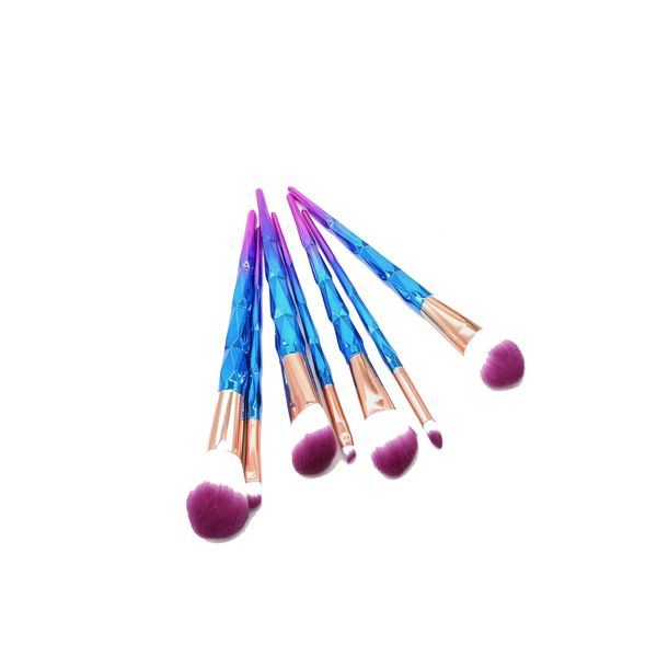 Professional Make Up Brush Set with PVC Glitter Bag