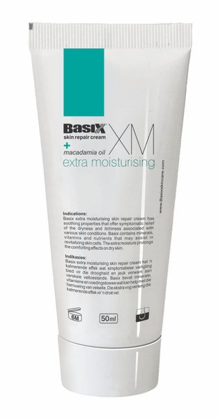 Basix XM Extra Moisturiser 50ml - Ashy, Dry, Itchy and Uncomfortable Skin