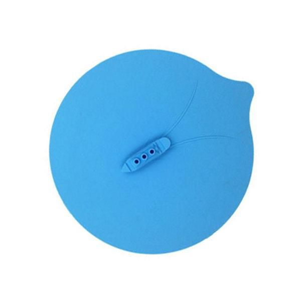 Reusable Kitchen Silicone Steam Lid Cover - Blue