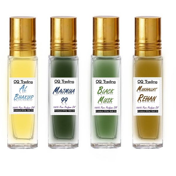 Men's 4 set Original Quality Attar - 8ml