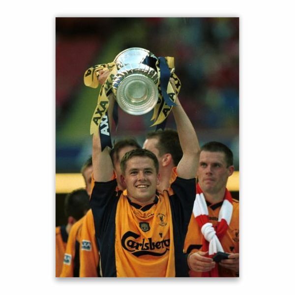Michael Owen League Cup Poster - A1