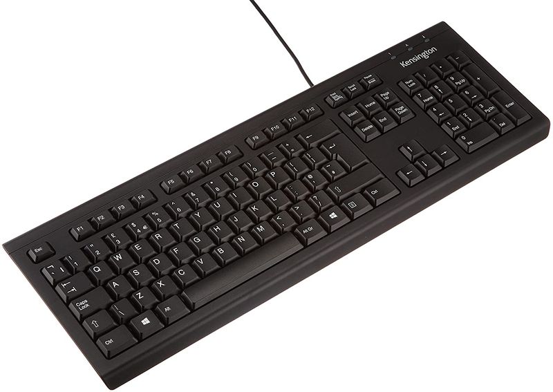 Kensington ValueKeyBoard Wired Keyboard (Black) - Kensington