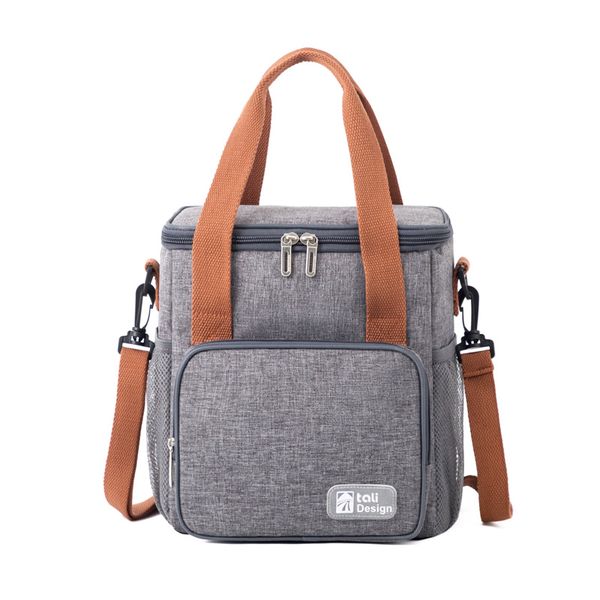 TALI Insulated Lunch Bag With Shoulder Strap,foil insulated,portable