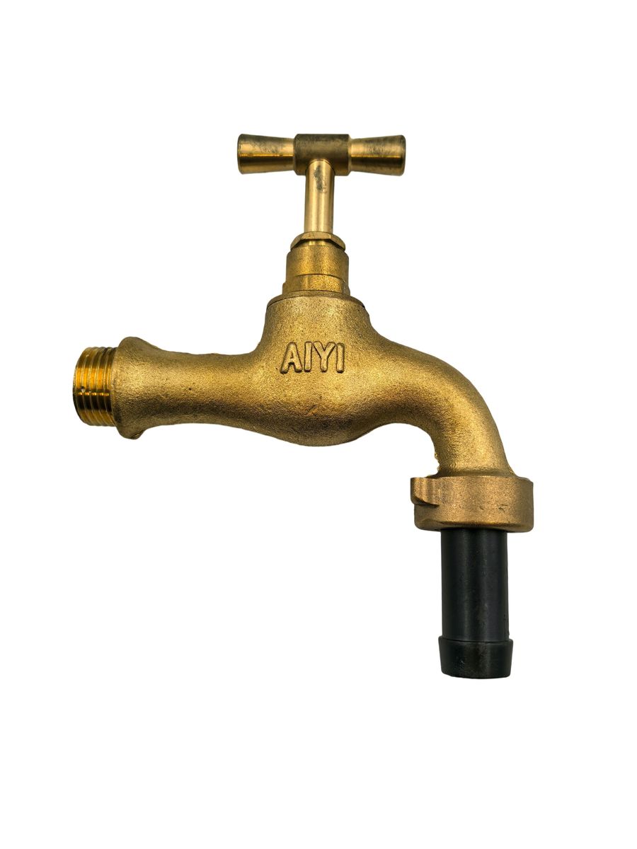 AIYI Heavy-Duty Brass Garden Tap 1/2" × 3/4" AY406-063