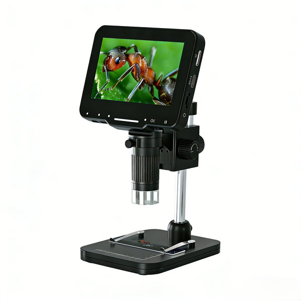 4.3-Inch HD Screen Industrial Digital Microscope - Inspection Instrument