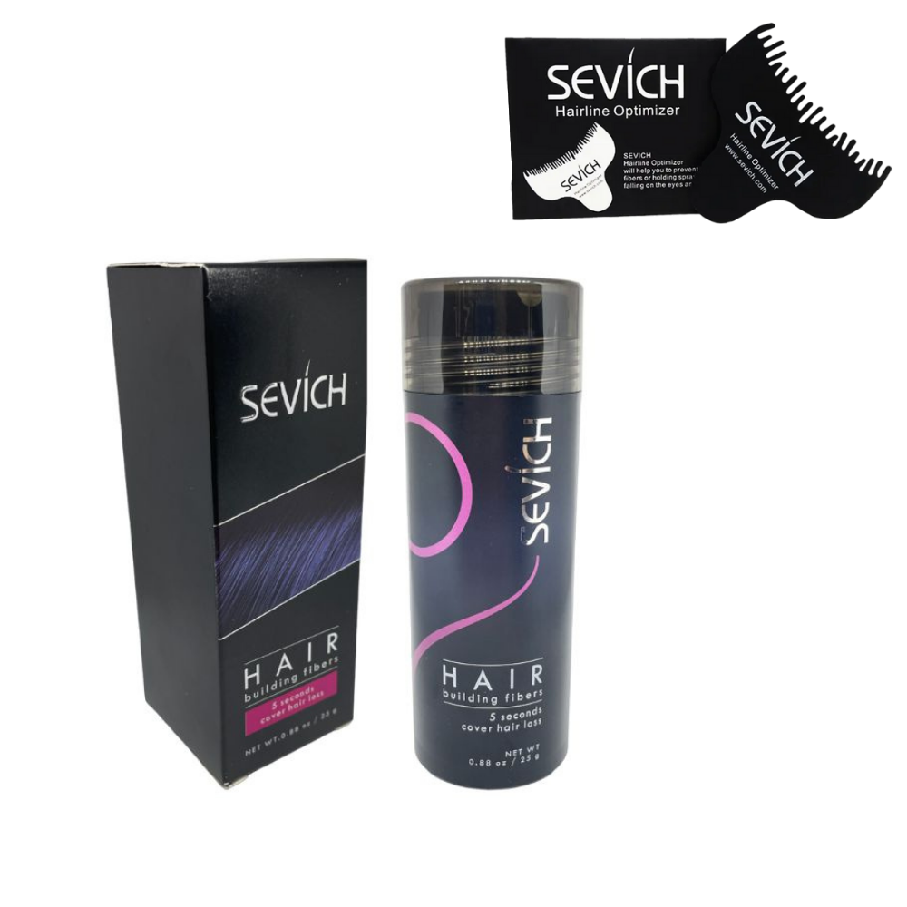 Sevich Hair Building Fibers 25g with Hairline Optimizer Comb Shop