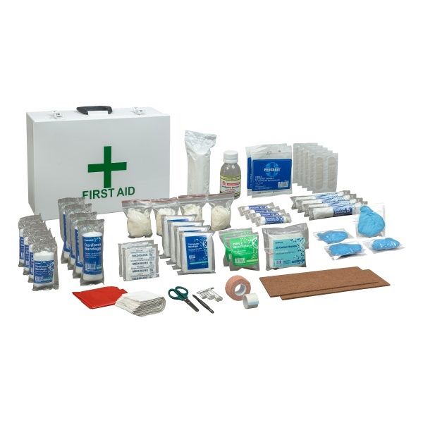 First Aid Regulation 7 Factory Metal Box + Content 1