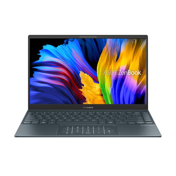 ASUS Zenbook 13.3" FHD OLED Core I7 16GB 512GB SSD Win11 Home - Pine Grey
