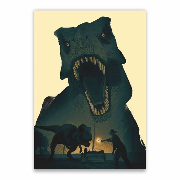 T-Rex Jurassic Poster - A1