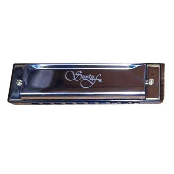 Santa Fe 10 Hole Harmonica Key A