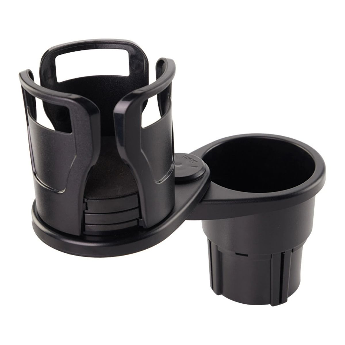 Auto Drink Holder Car Double Cup Holder Expander Adjustable Base 360°  Rotating 