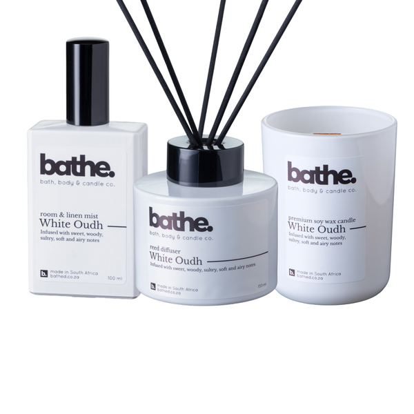White Oudh Home Fragrance Set