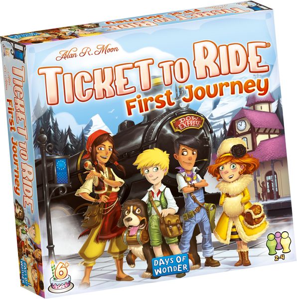 Ticket to Ride Europe - First Journey