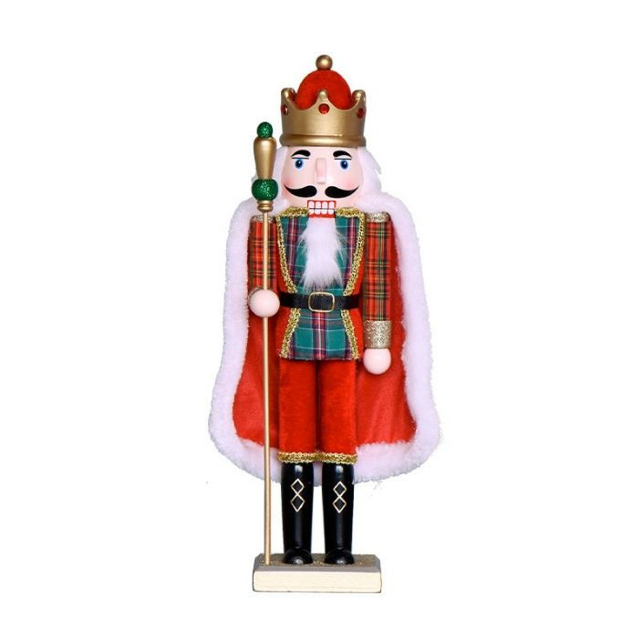 Green King Collectable Nutcracker Christmas decoration