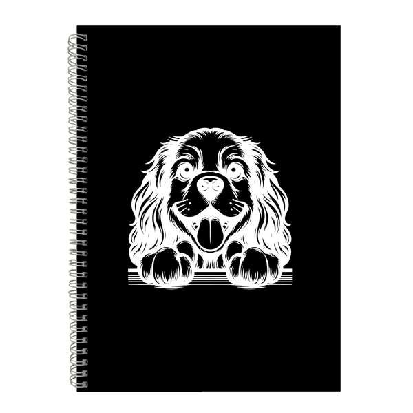 American Cocker Spaniel Dogs Gift Idea Writing Book Notepad Notebook A4 503